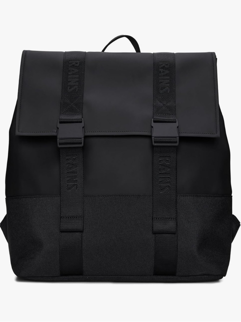 Rains Black Trial MSN Waterproof Bag